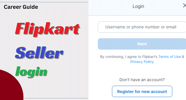 flipkart seller login